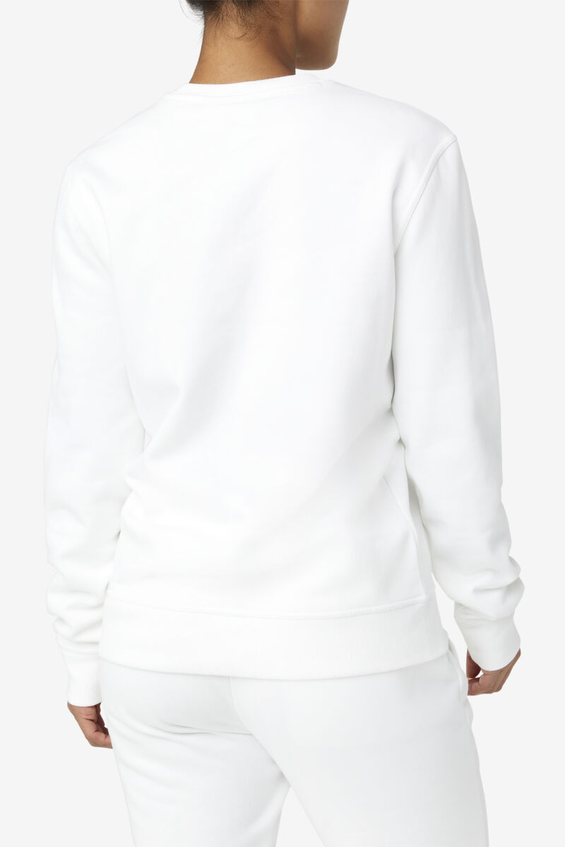 White Men's Fila Kieve Sweatshirt Sweatshirts | DOcIXj43lJY