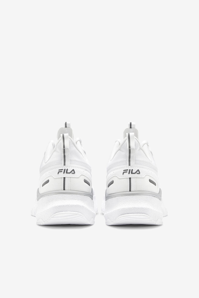 White / Metal Silver / White Men's Fila Tactik 5 Nucleus Tennis Shoe | Fila Trainers | 8eiZ4XcAB8K