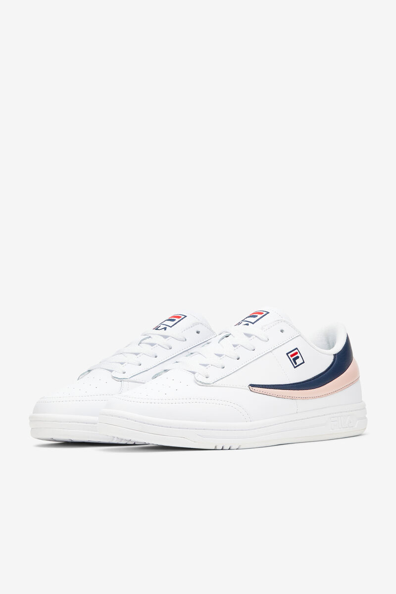 White / Navy / Pink Men's Fila Tennis 88 Classic Sneaker | Fila Trainers | Ath5TYxDmEH