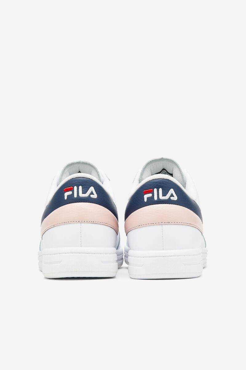 White / Navy / Pink Men's Fila Tennis 88 Classic Sneaker | Fila Trainers | Ath5TYxDmEH