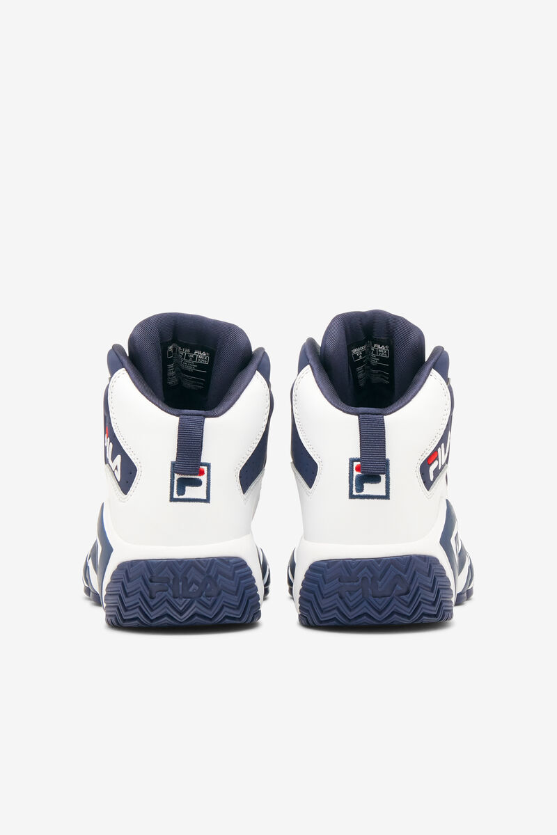 White / Navy / Red Kids' Fila Big Mb Basketball Shoes | rulGZBu9cRk