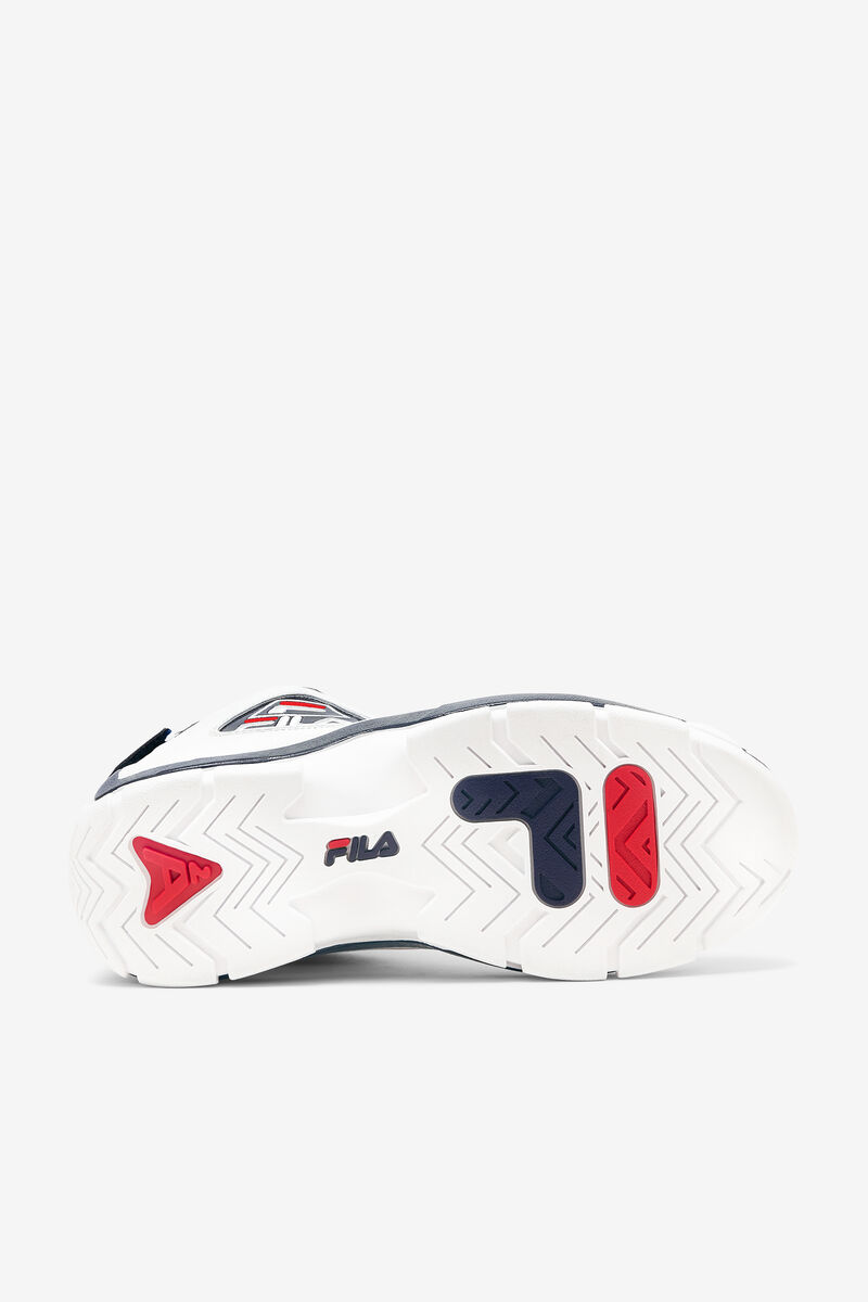 White / Navy / Red Men's Fila Grant Hill 2 Basketball Shoes | eO6OeFayirk