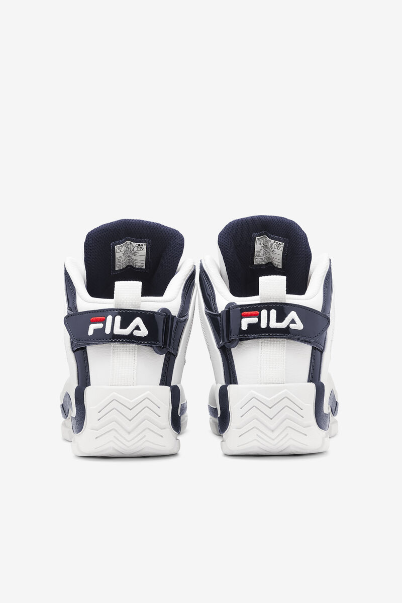 White / Navy / Red Men's Fila Grant Hill 2 Basketball Shoes | eO6OeFayirk