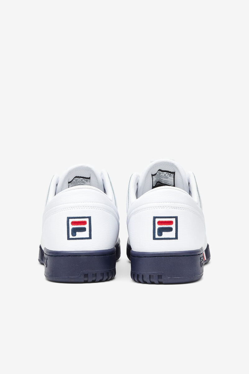 White / Navy / Red Men's Fila Original Fitness Op - Trainers & Lifestyle | Fila Trainers | kRxI9aZbw