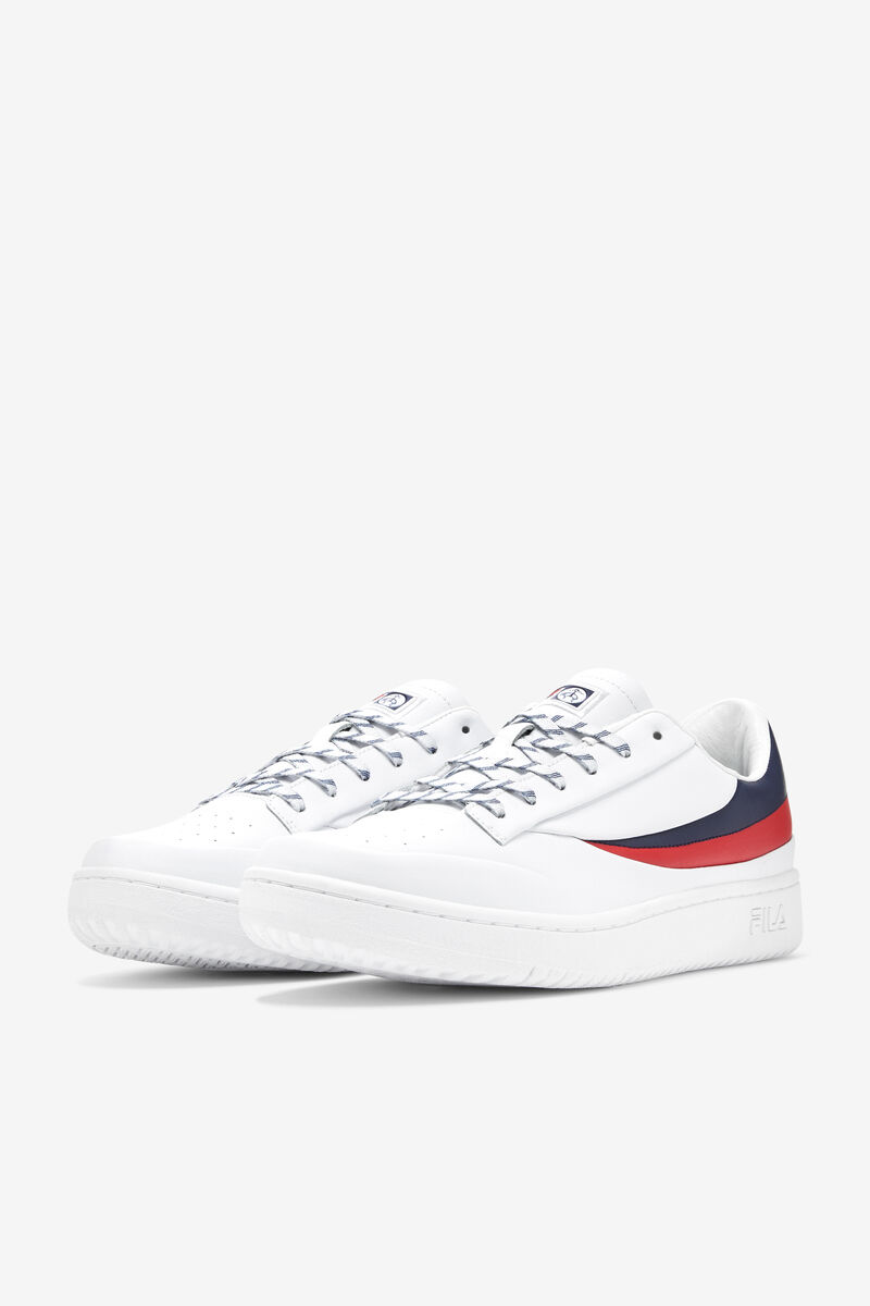 White / Navy / Red Men's Fila Original Tennis Shoes Lx X Brooks Brothers | Fila Trainers | vhOnaZ7ZR