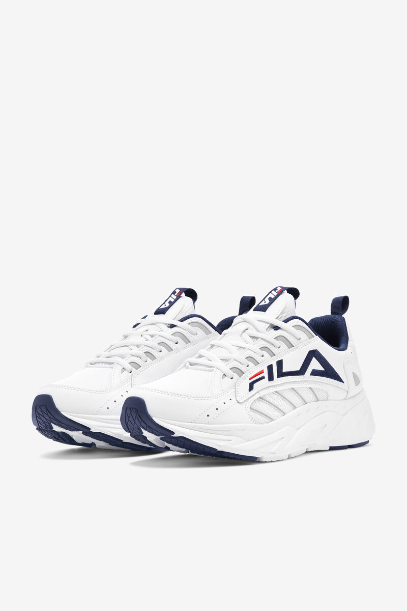 White / Navy / Red Men's Fila Surefire Chunky Dad Sneaker | Fila Trainers | 5eey3AkXAgX