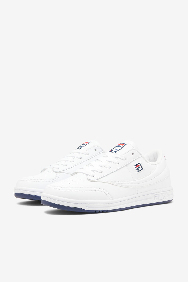 White / Navy / Red Men's Fila Tennis 88 Low Top Tennis Shoe | Fila Trainers | iRl7SmGH1hx