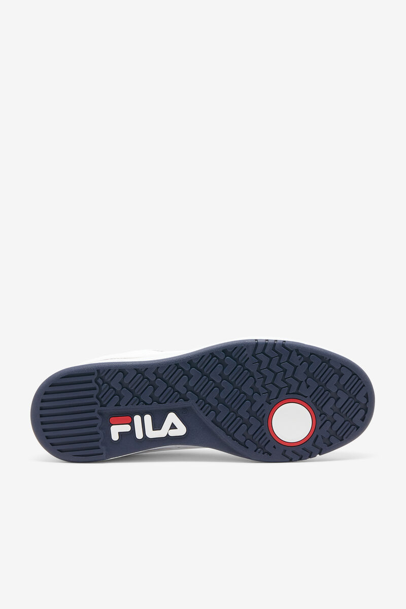 White / Navy / Red Men's Fila Tennis 88 Low Top Tennis Shoe | Fila Trainers | iRl7SmGH1hx