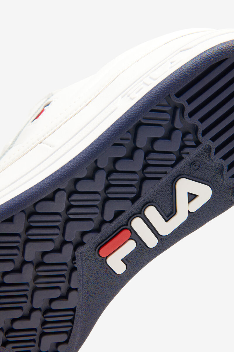 White / Navy / Red Men's Fila Tennis 88 Low Top Tennis Shoe | Fila Trainers | iRl7SmGH1hx