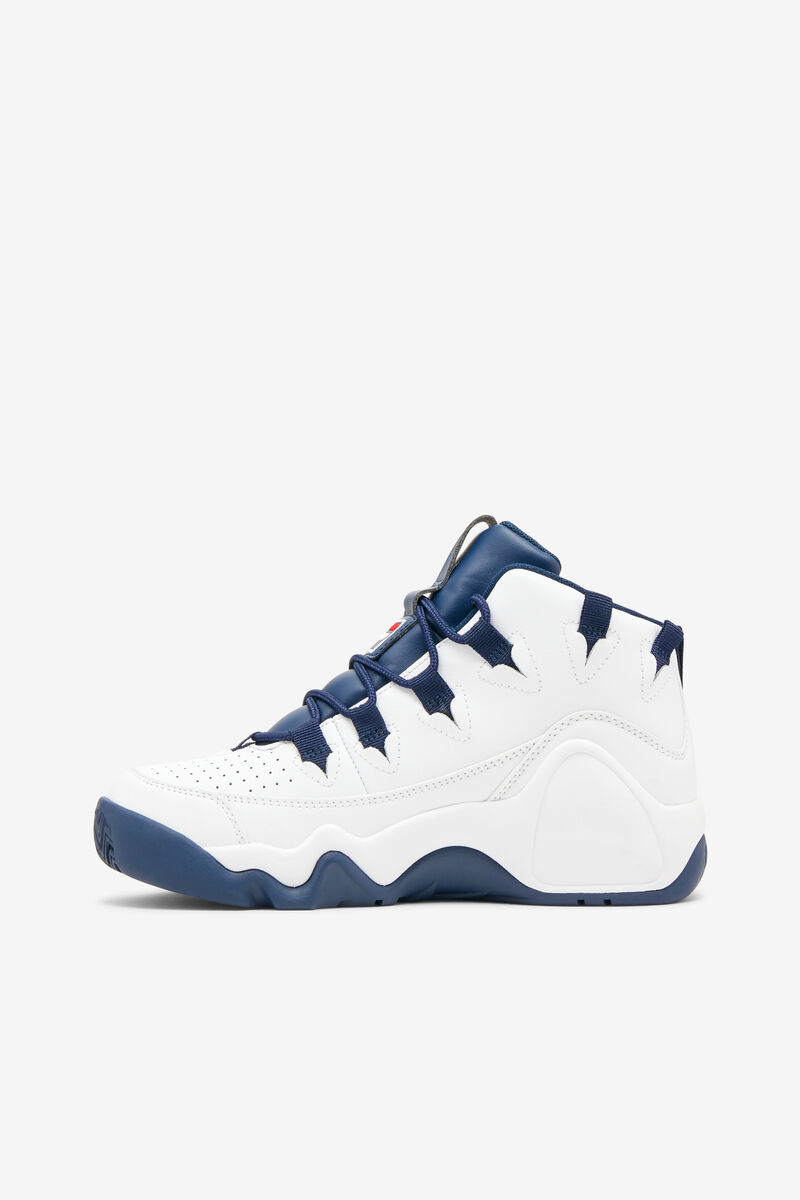 White / Navy / Red Women's Fila Grant Hill 1 Trainers | L7mUQ1Smzli