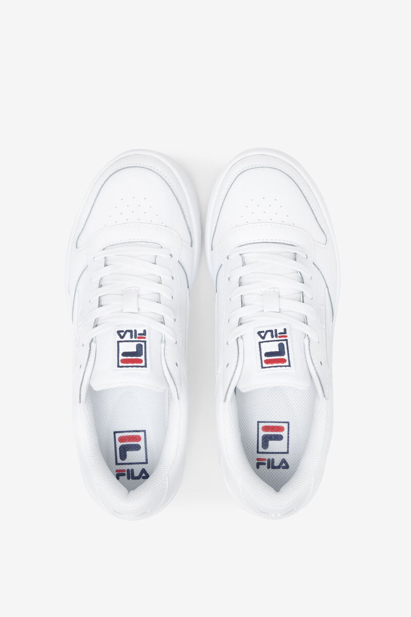 White / Navy / Red Women's Fila Lnx-100 Trainers | v2GrOfSnM9u