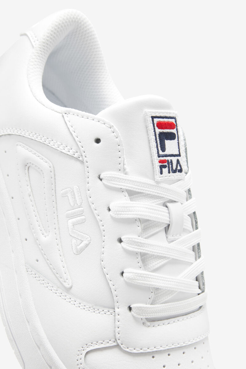 White / Navy / Red Women's Fila Lnx-100 Trainers | v2GrOfSnM9u