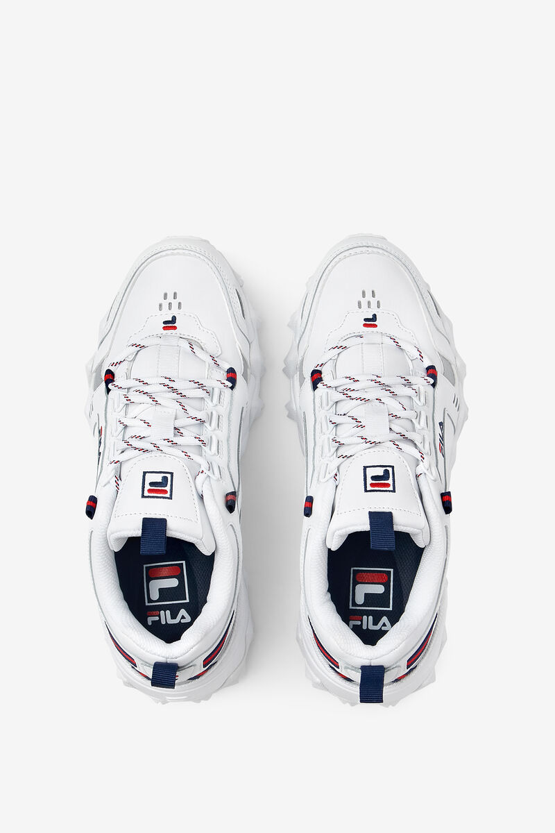 White / Navy / Red Women's Fila Oakmont Tr Trainers | FuBgSHnRAFh