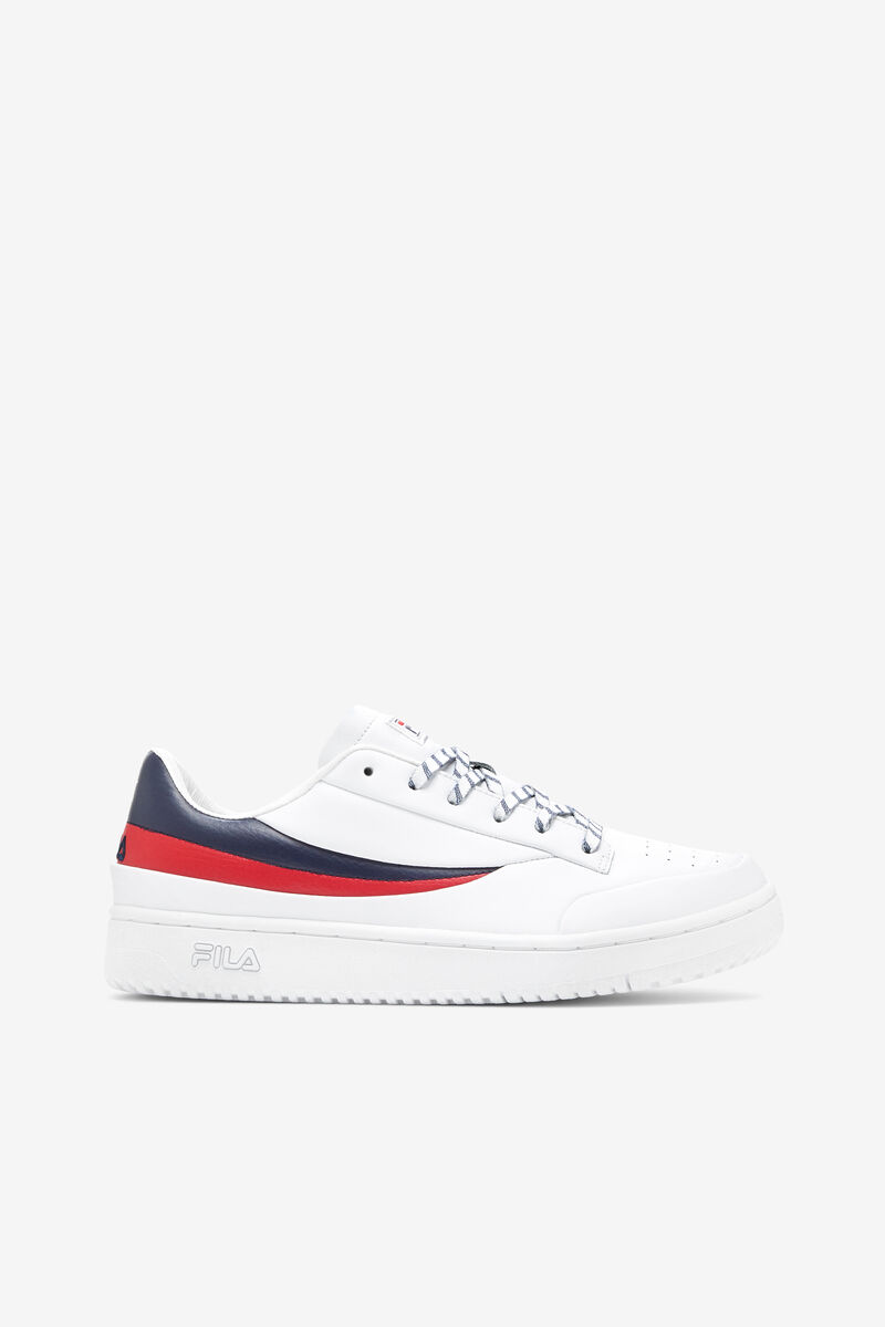 White / Navy / Red Women\'s Fila Original Tennis Lx X Brooks Brothers Trainers | 9o4AbMX6l4k