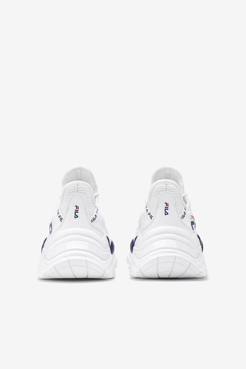 White / Navy / Red Women's Fila Relectrove Premium Trainers | N4uT3OuxGja