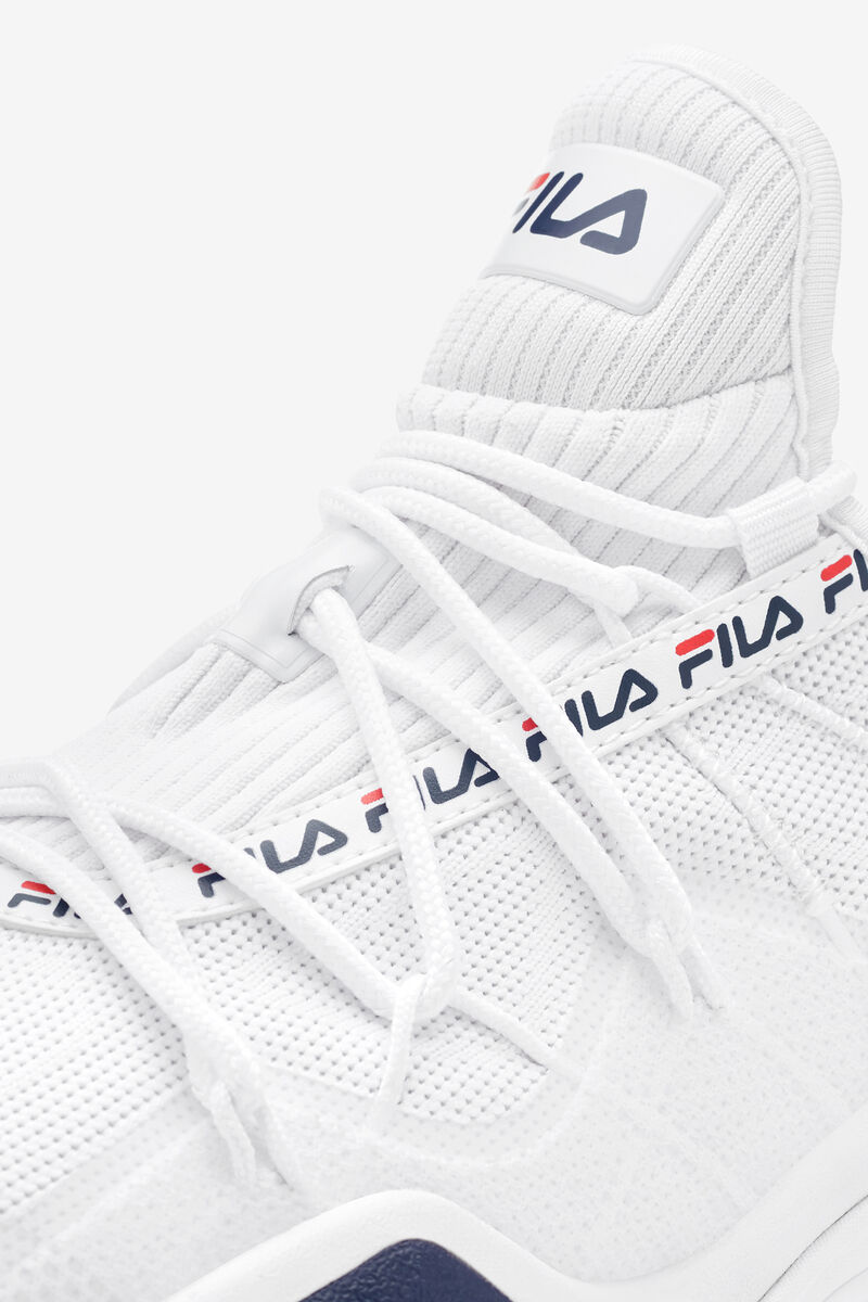 White / Navy / Red Women's Fila Relectrove Premium Trainers | N4uT3OuxGja