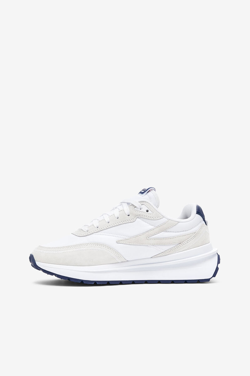 White / Navy / Red Women's Fila Renno Trainers | it4fvZJHhfl