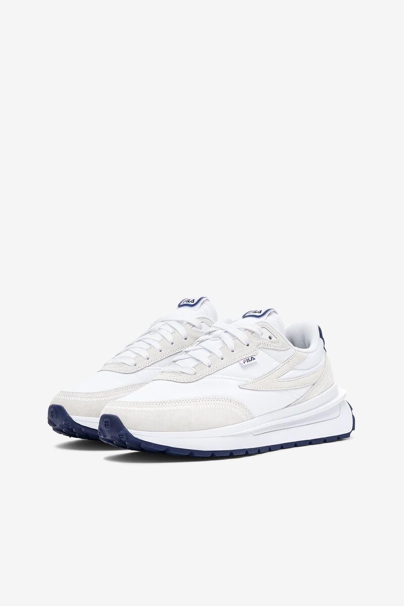 White / Navy / Red Women's Fila Renno Trainers | it4fvZJHhfl