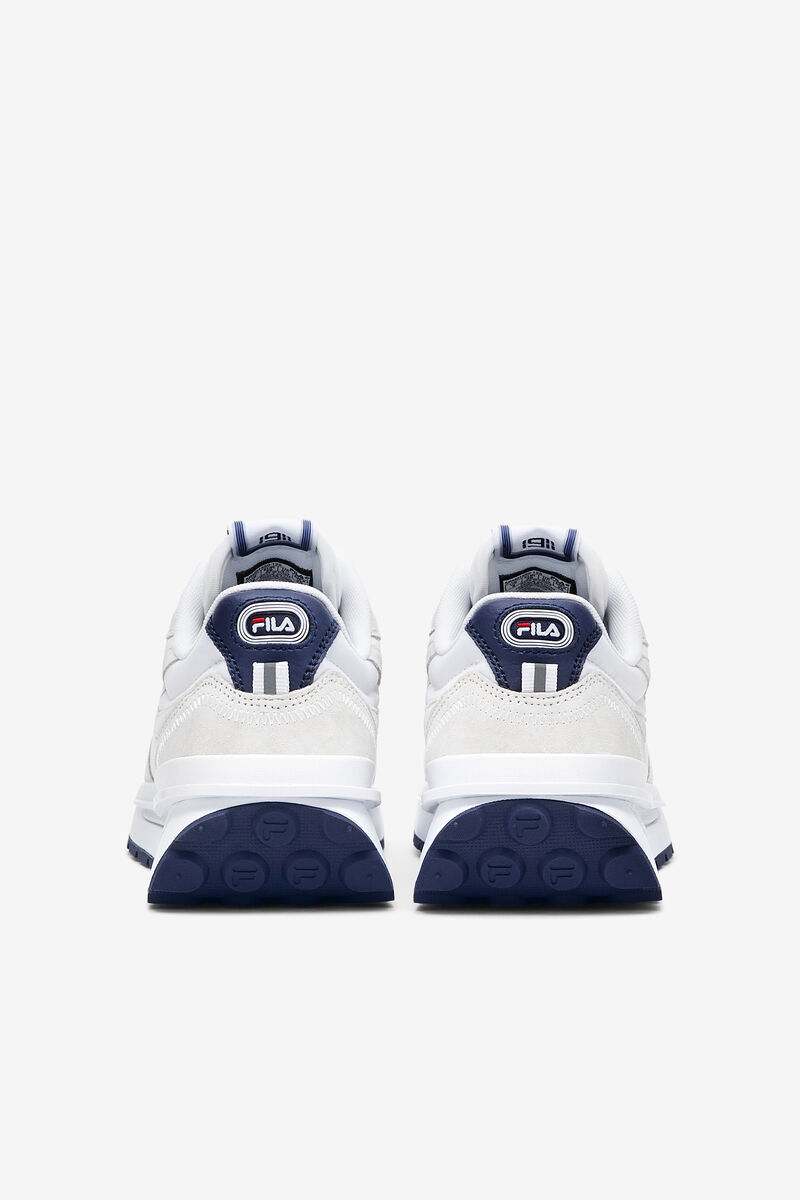 White / Navy / Red Women's Fila Renno Trainers | it4fvZJHhfl