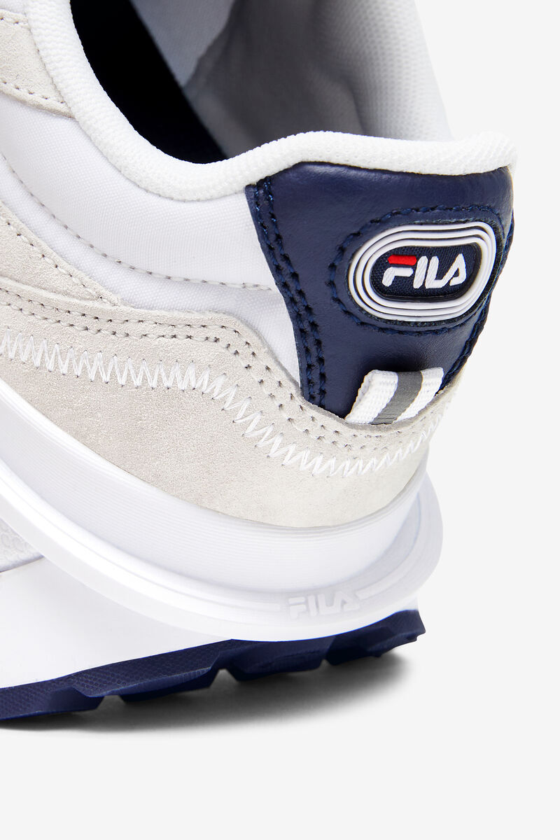 White / Navy / Red Women's Fila Renno Trainers | it4fvZJHhfl