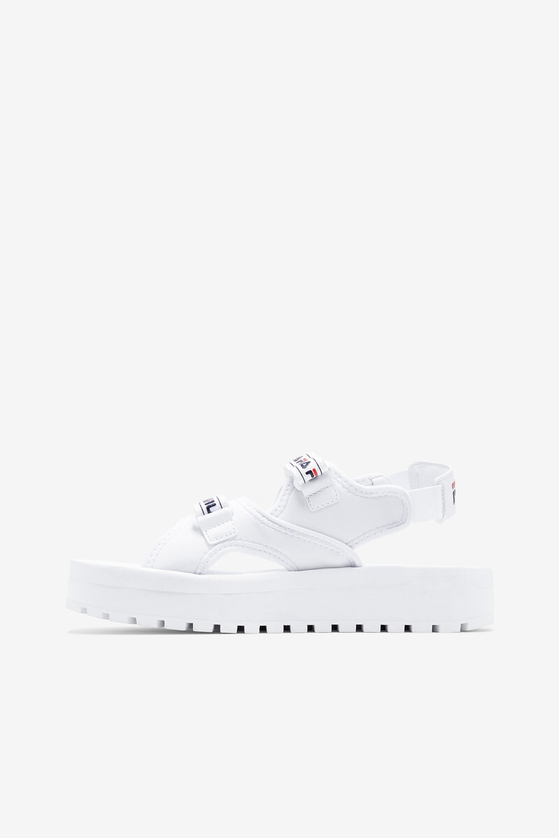 White / Navy / Red Women's Fila Spot Eva Sandal Sandals | fdYxPHPNiPP