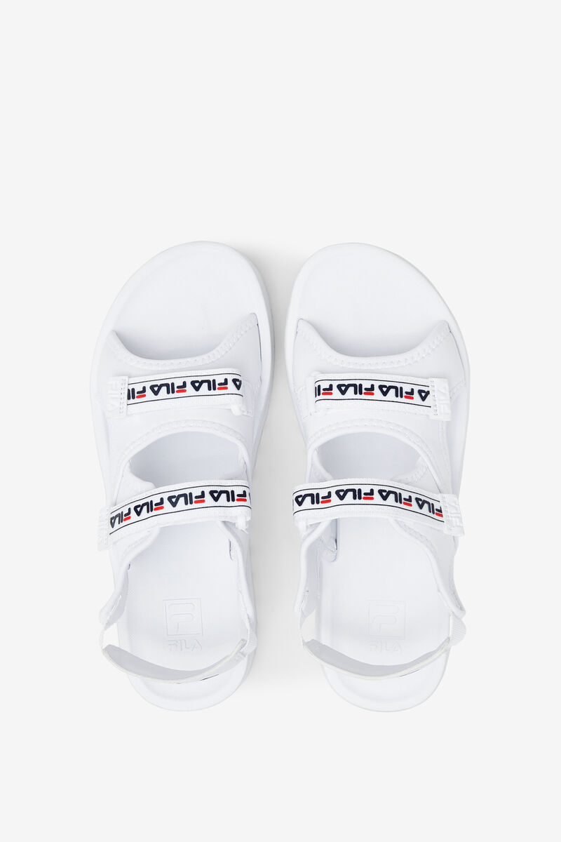 White / Navy / Red Women's Fila Spot Eva Sandal Sandals | fdYxPHPNiPP