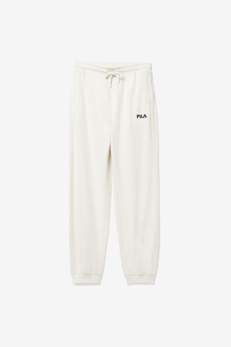 White / Navy Women\'s Fila Giacoma Jogger Pants | TFmUnWopyPS