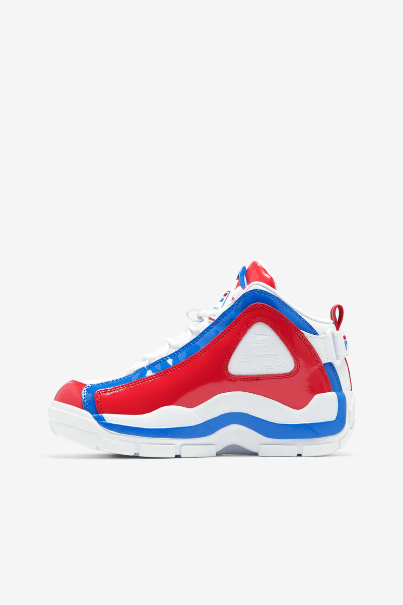 White / Red / Blue Women's Fila Grant Hill 2 Trainers | NBDl9Ojppsy