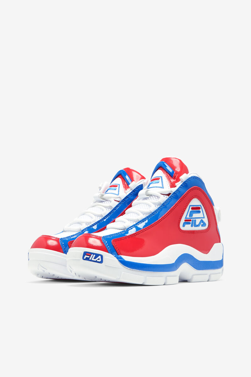 White / Red / Blue Women's Fila Grant Hill 2 Trainers | NBDl9Ojppsy