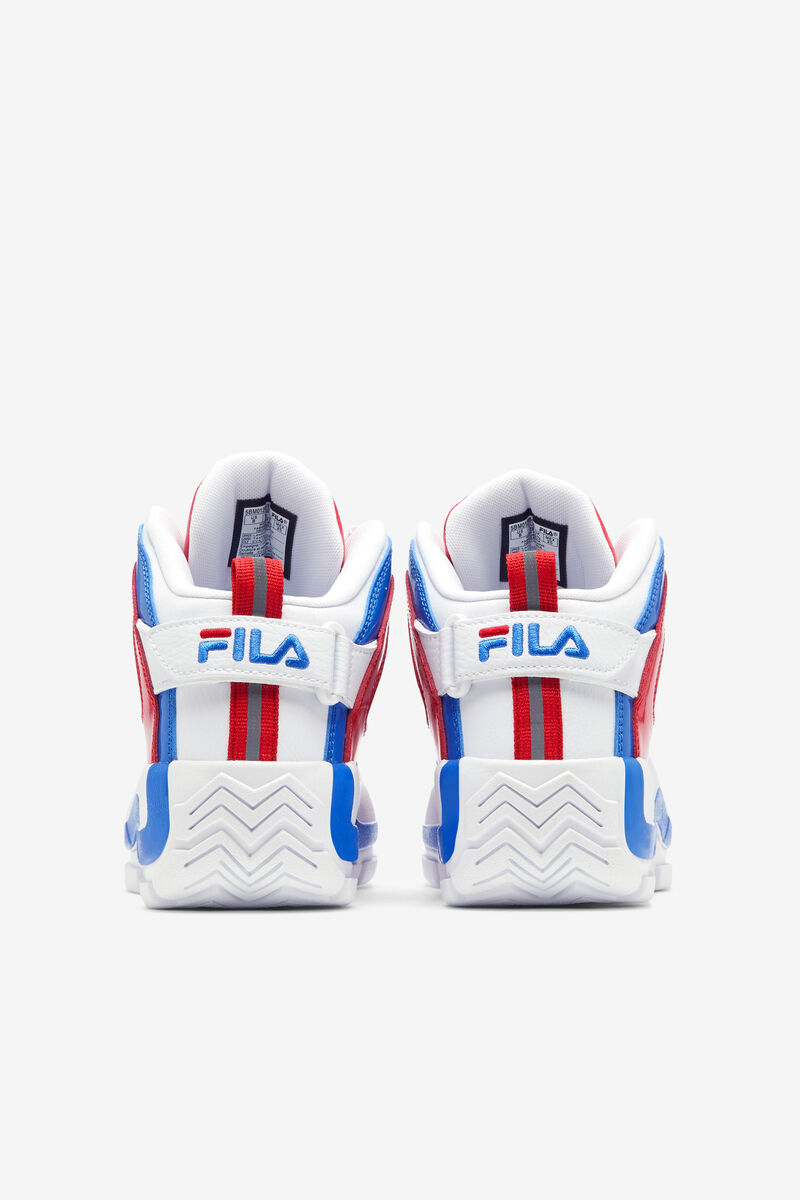 White / Red / Blue Women's Fila Grant Hill 2 Trainers | NBDl9Ojppsy