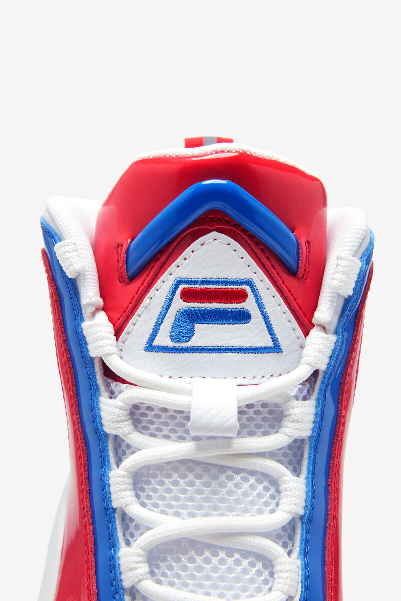 White / Red / Blue Women's Fila Grant Hill 2 Trainers | NBDl9Ojppsy