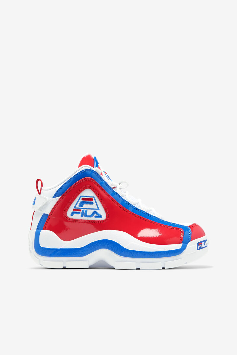 White / Red / Blue Women\'s Fila Grant Hill 2 Trainers | NBDl9Ojppsy