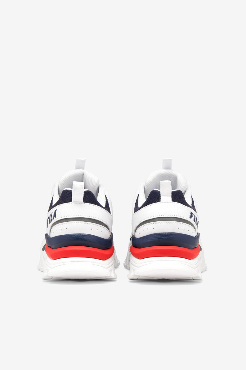 White / Red / Navy Women's Fila Vitalize Trainers | r2JwonvJbOw