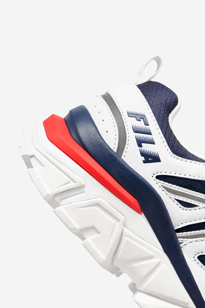 White / Red / Navy Women's Fila Vitalize Trainers | r2JwonvJbOw