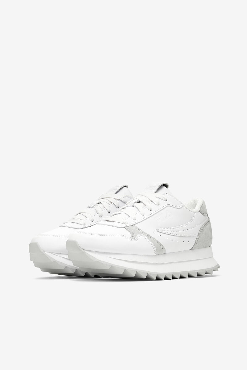 White / White / Grey Women's Fila Fila Orbit Zero Trainers | U2bgaafpwsd