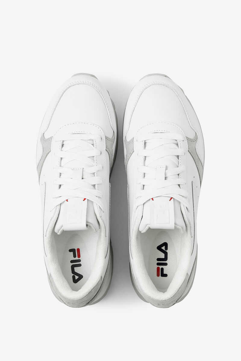 White / White / Grey Women's Fila Fila Orbit Zero Trainers | U2bgaafpwsd