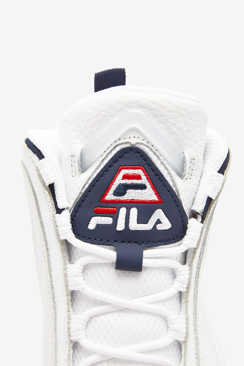 White / White / Navy Women's Fila Grant Hill 2 ‘96 Reissue: Limited Edition Trainers | B5F97sf