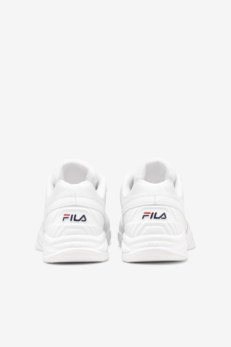 White / White / White Kids' Fila Big Axilus Jr Tennis Shoes | FIf4ItmftJN