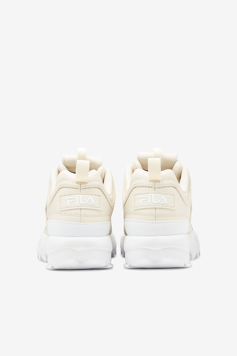 White / White / White Women's Fila Disruptor 2 Premium Platform Shoes | GMaxCk6iyaW