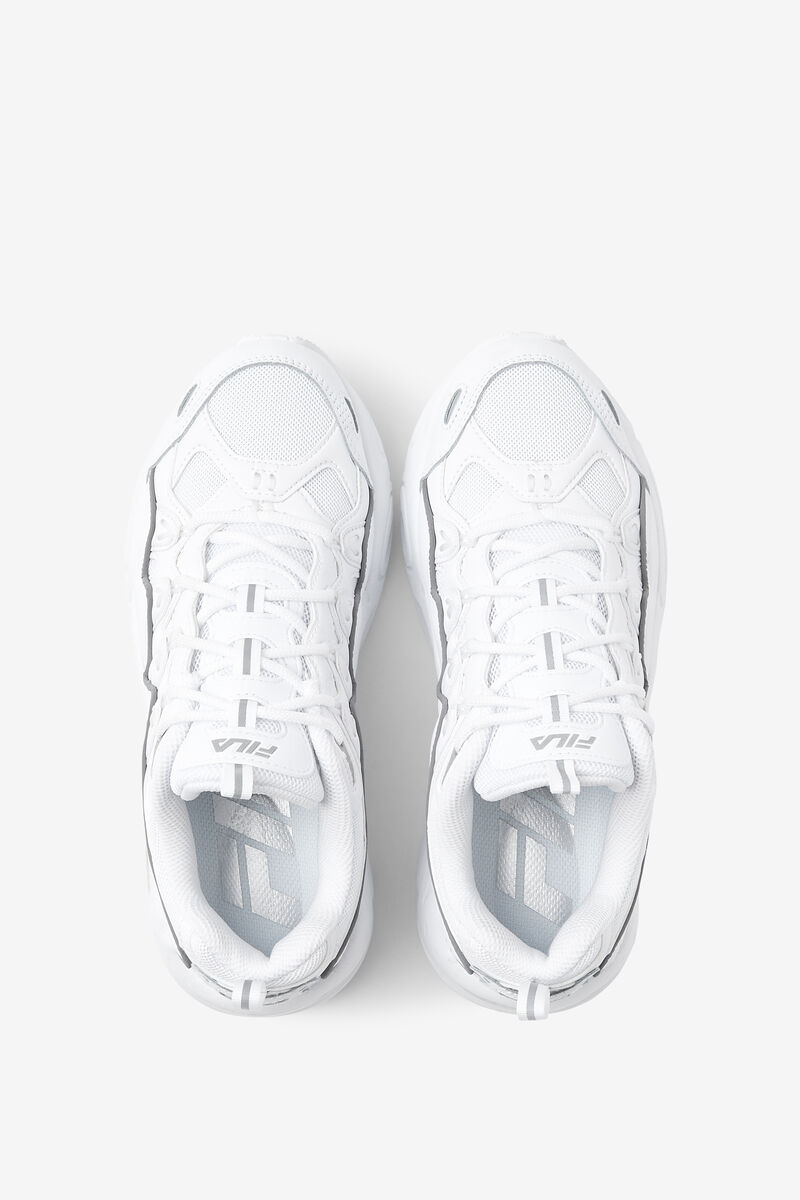 White / White / White Women's Fila Nitra Trainers | AQWV1gBjSWi