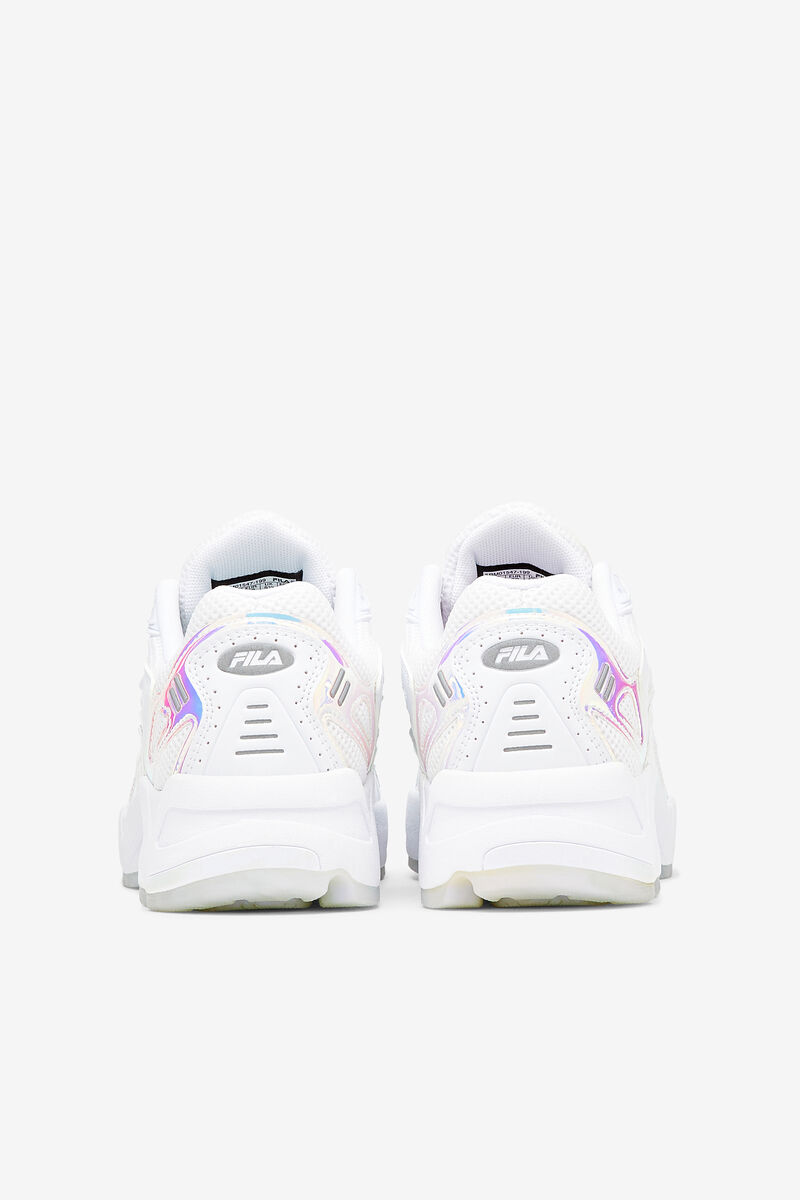 White / White Women's Fila Archive Rjv Iridescent Trainers | lw9XnMqDwUr