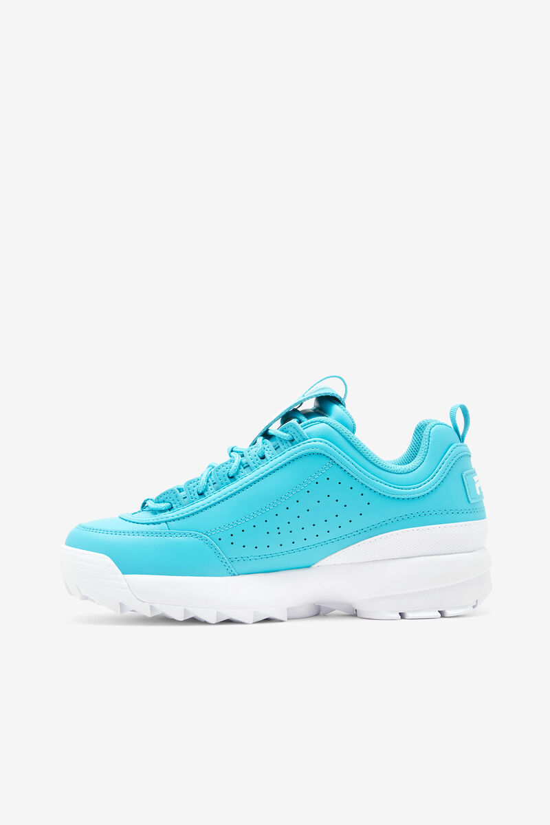 White / White Women's Fila Disruptor 2 Premium Platform Shoes | 6SReCsQIERA