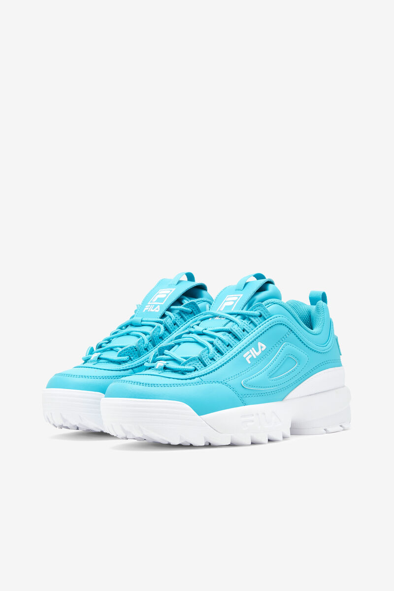 White / White Women's Fila Disruptor 2 Premium Platform Shoes | 6SReCsQIERA