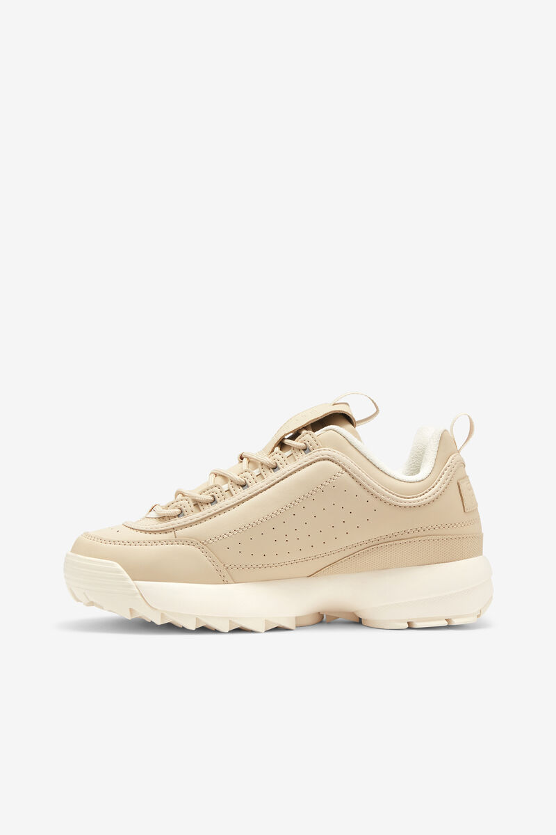 White Women's Fila Disruptor 2 Nude Platform Shoes | 47C2HUj5A4P