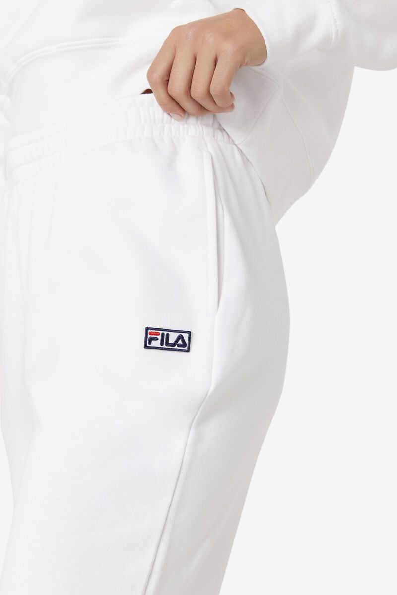 White Women's Fila Lassie Jogger Tracksuits | 8kcc5HrH3KG