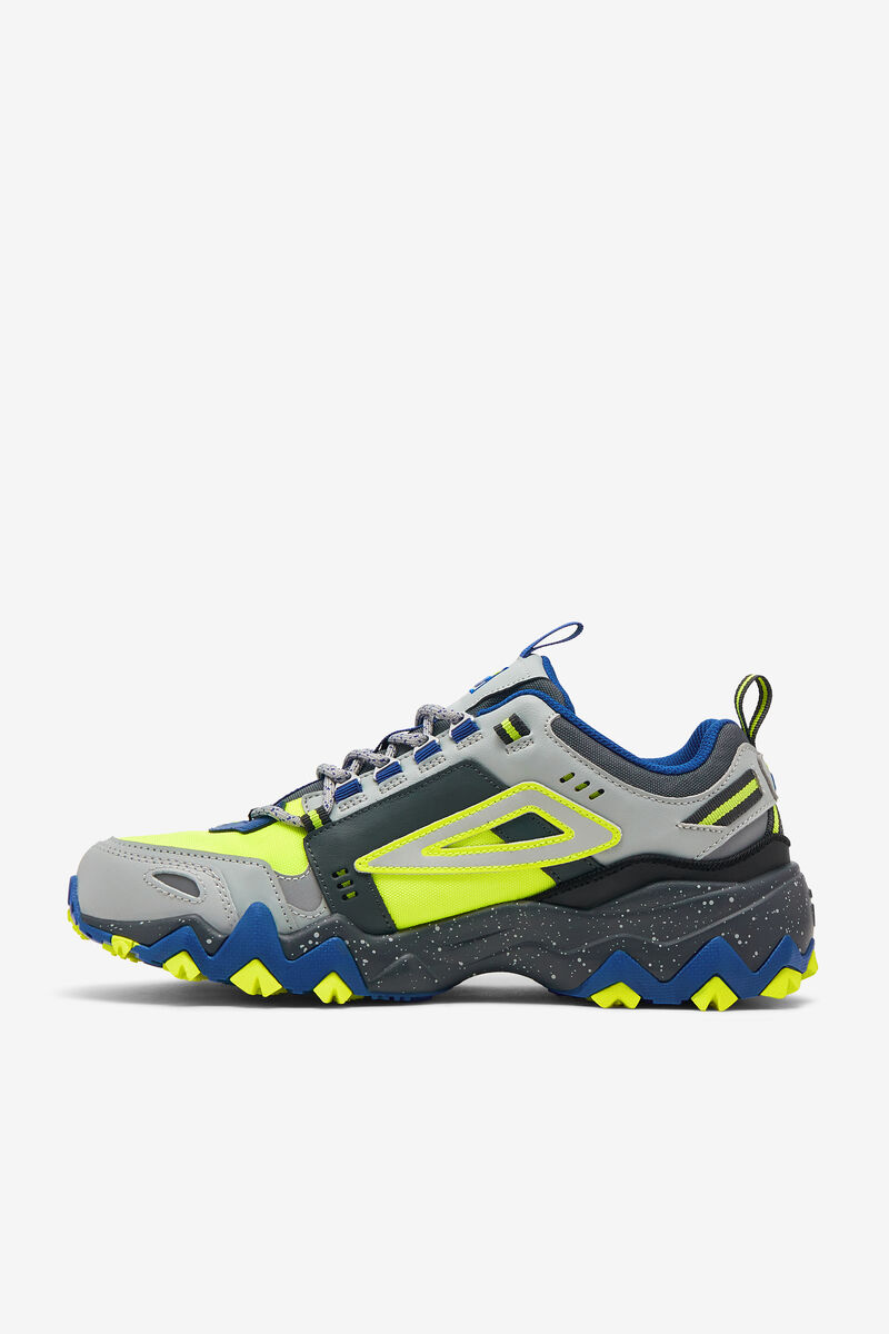 Yellow / Dark Grey / Blue Men's Fila Oakmont Tr Running Shoes | f8rLLpYZ3eY