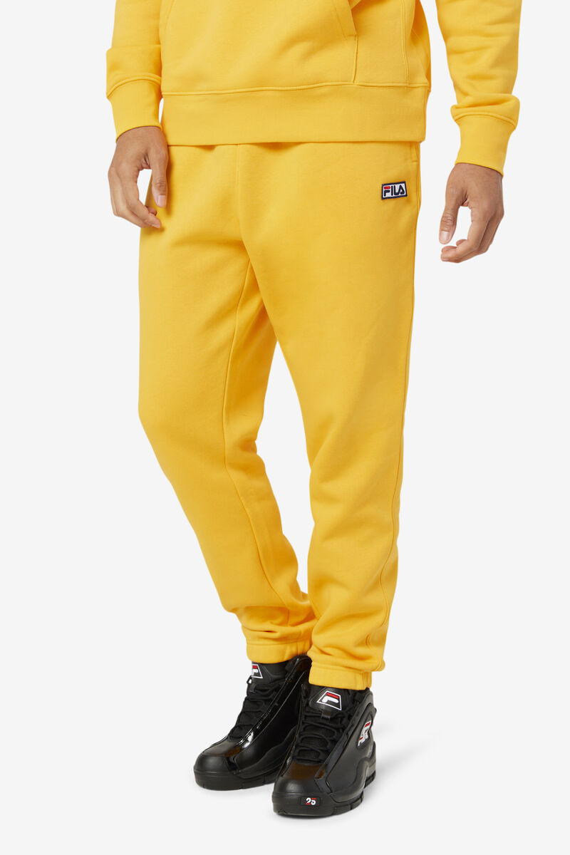 Yellow Men's Fila Garin Jogger Pants | EfAJo1NIfjO