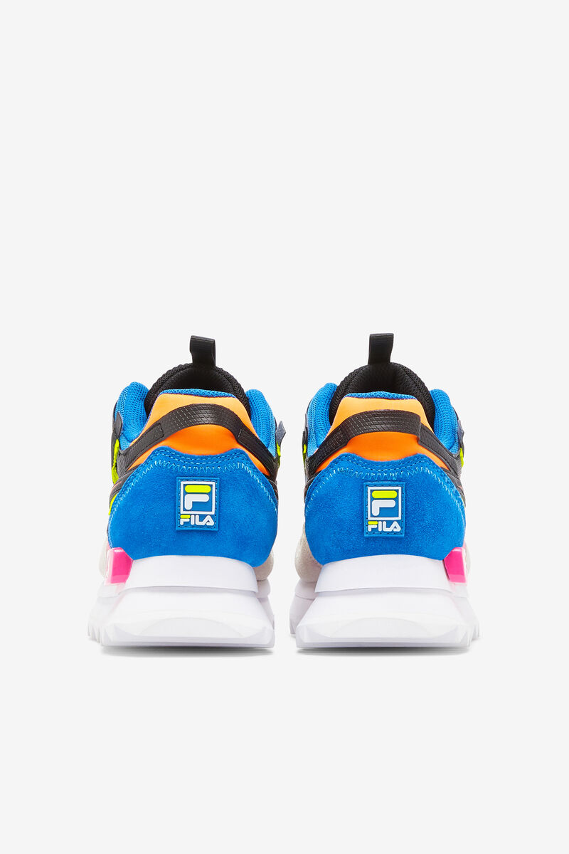 Yellow / Pink / Blue Women's Fila Sandenal Orbit Trainers | ETvbGe7xC1W