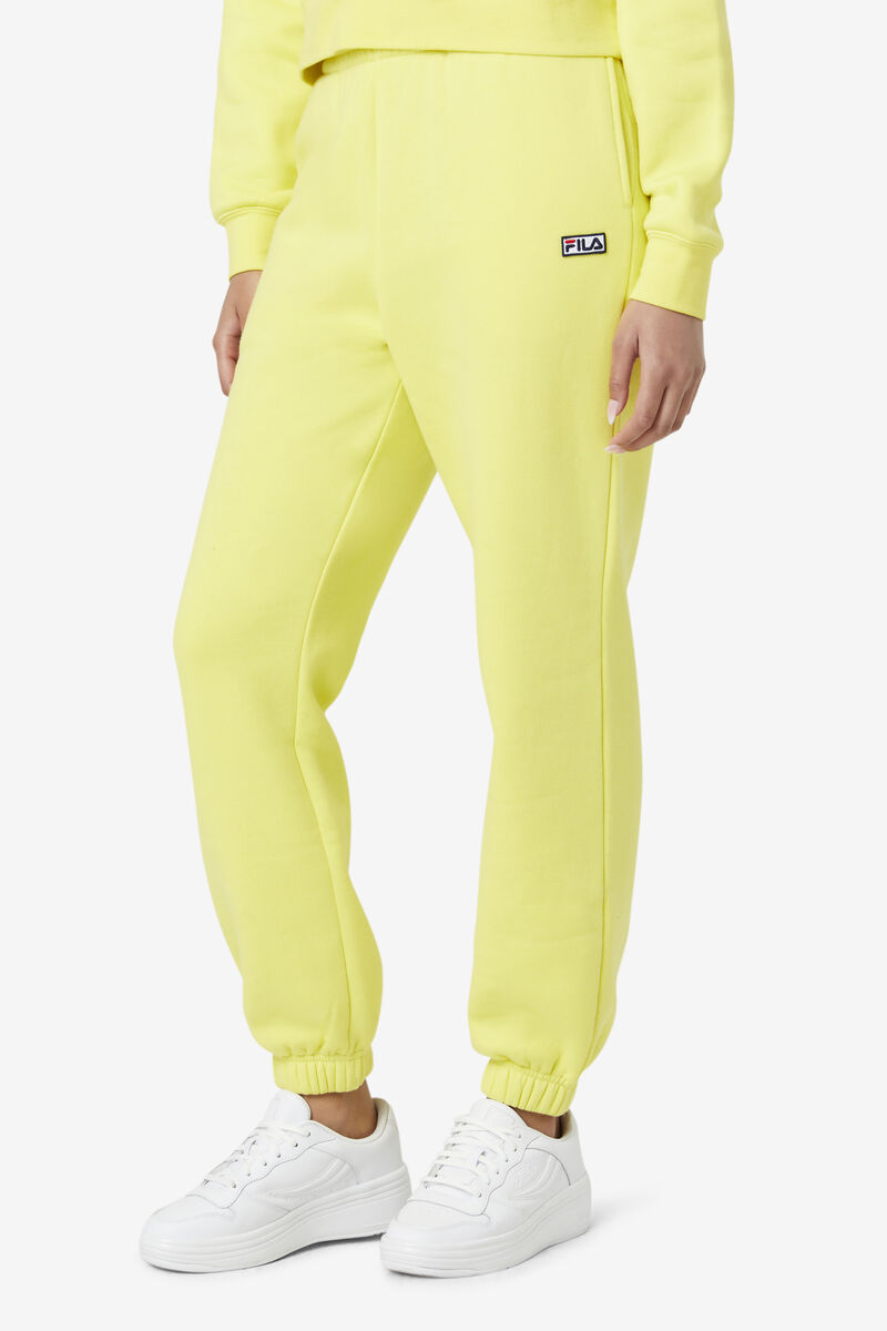 Yellow Women's Fila Lassie Jogger Tracksuits | wnGO4DxrsRf