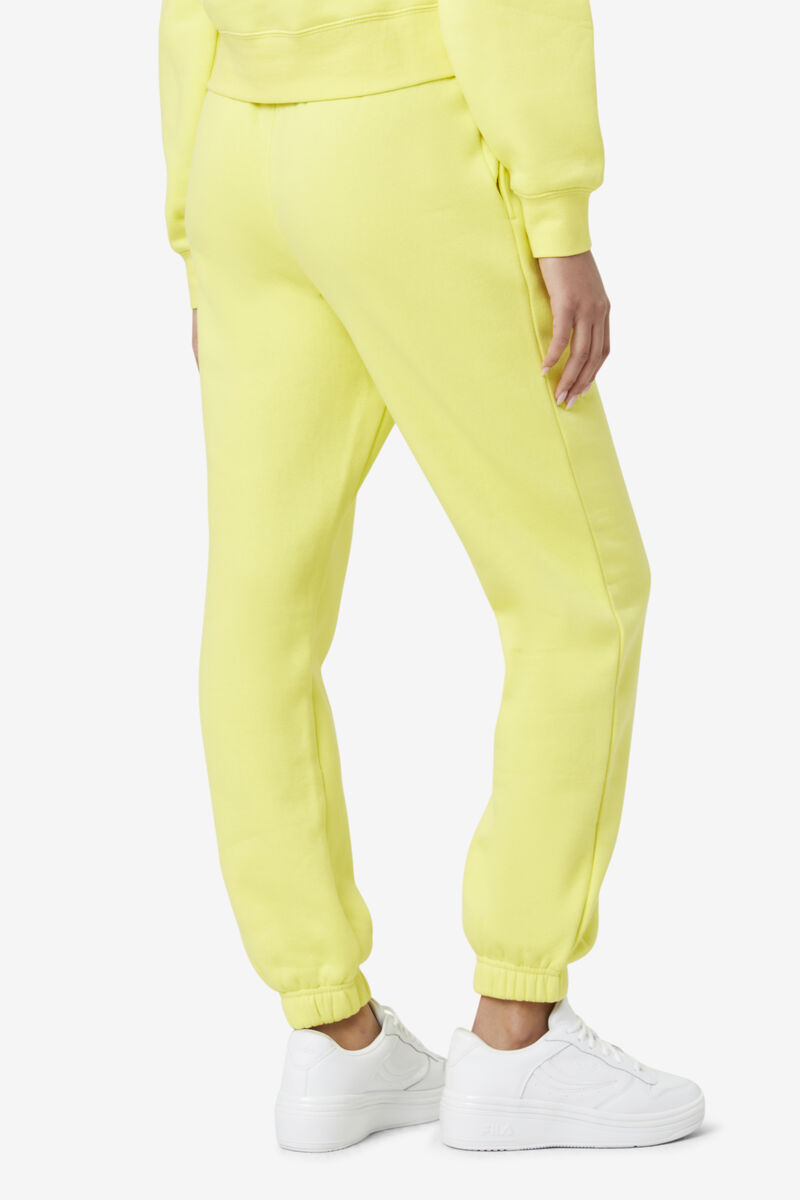 Yellow Women's Fila Lassie Jogger Tracksuits | wnGO4DxrsRf